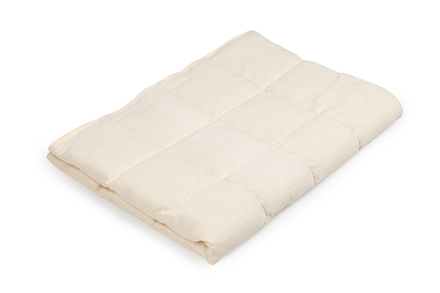 NATURAL RAW COTTON WEIGHTED BLANKET