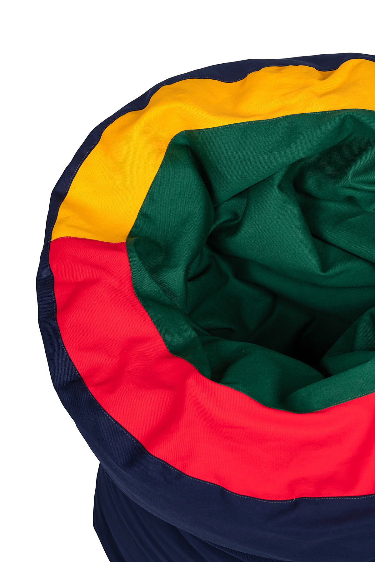 Large Sensory Bean Bag Tunnel Pouf - Removable cover | Sensory Owl