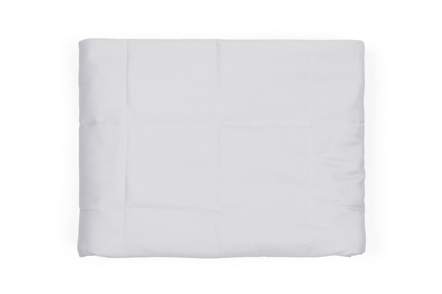 WHITE COTTON WEIGHTED BLANKET