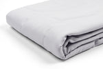 WHITE COTTON WEIGHTED BLANKET