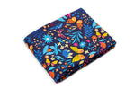 SUMMER MEADOW COTTON TOP WEIGHTED BLANKET front top
