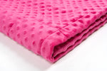 SUMMER MEADOW COTTON TOP WEIGHTED BLANKET plush close up