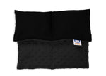 Plush Comfort Weighted Lap Pad in black colour