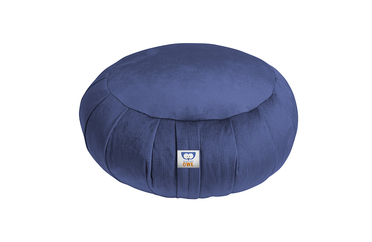 Navy Blue Zafu Pillow