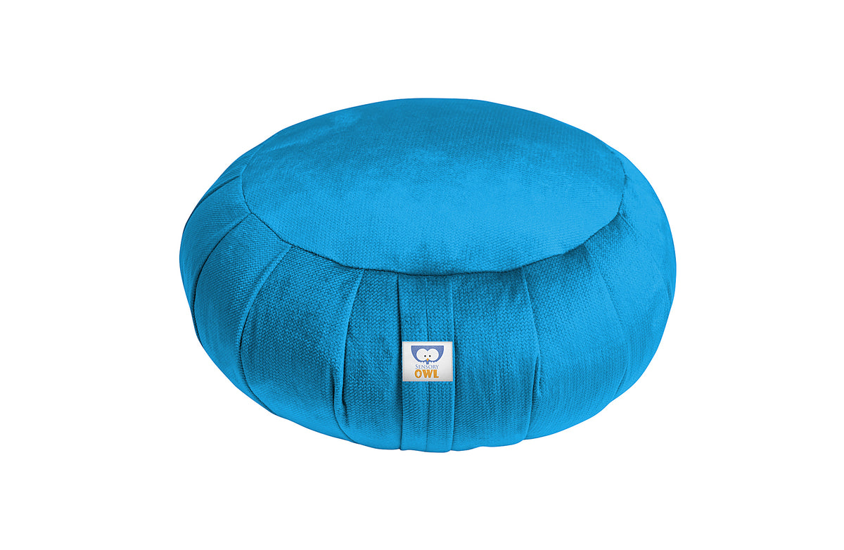 Turquoise Zafu Pillow