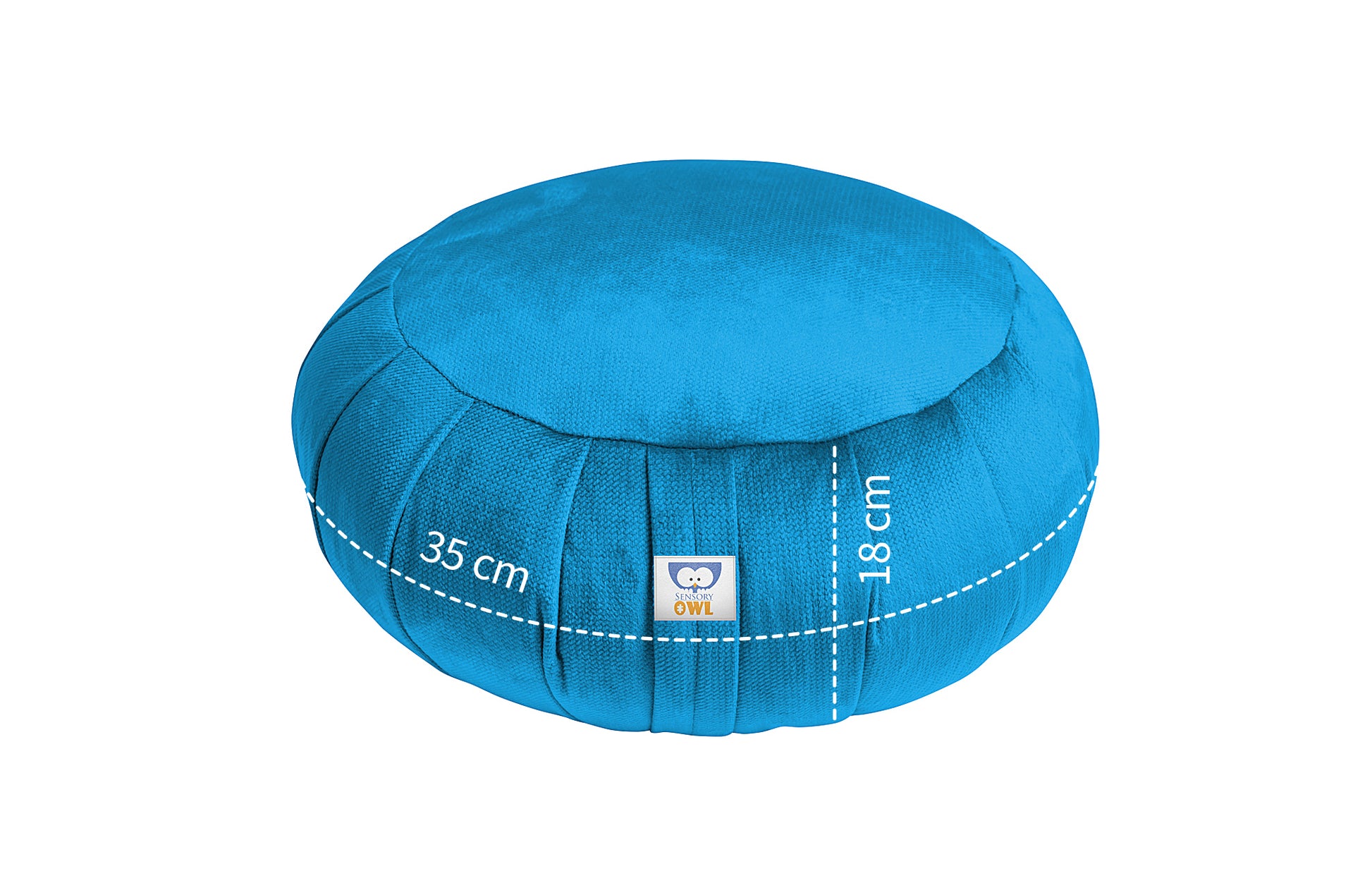Turquoise Zafu Pillow