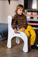 Carica l&#39;immagine nel visualizzatore di Gallery, ENGEERING&#39;S SET(ROCKER+LADDER+TABLE TOP+ERGONOMIC CHAIR)- GOOD WOOD