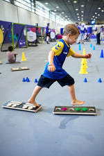 sensory path sports game