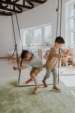 Carica l&#39;immagine nel visualizzatore di Gallery, two boys swinging on SENSORY PLATFORM- GOOD WOOD