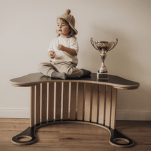Carica l&#39;immagine nel visualizzatore di Gallery, little girl sittin on the tabletop rocker good wood