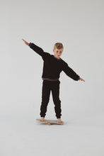 Carica l&#39;immagine nel visualizzatore di Gallery, A BOY BALANCING ON THE BALANCE BOARD / TRICK BOARD FOR KIDS- GOOD WOOD