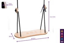 Carica l&#39;immagine nel visualizzatore di Gallery, WOODEN SWING- GOOD WOOD