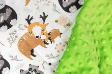 Carica l&#39;immagine nel visualizzatore di Gallery, FOREST FAMILY MINKY WEIGHTED BLANKET | SENSORY OWL