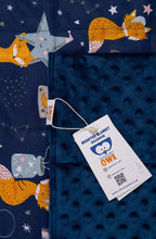 Carica l&#39;immagine nel visualizzatore di Gallery, SLEEPING FOXES COTTON WEIGHTED BLANKET | Sensory Owl 