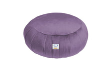 Carica l&#39;immagine nel visualizzatore di Gallery, lavender velvet zafu pillow | sensory owl