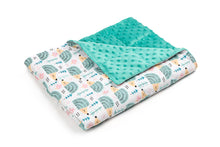 Carica l&#39;immagine nel visualizzatore di Gallery, HEDGEHOGS MINKY WEIGHTED BLANKET