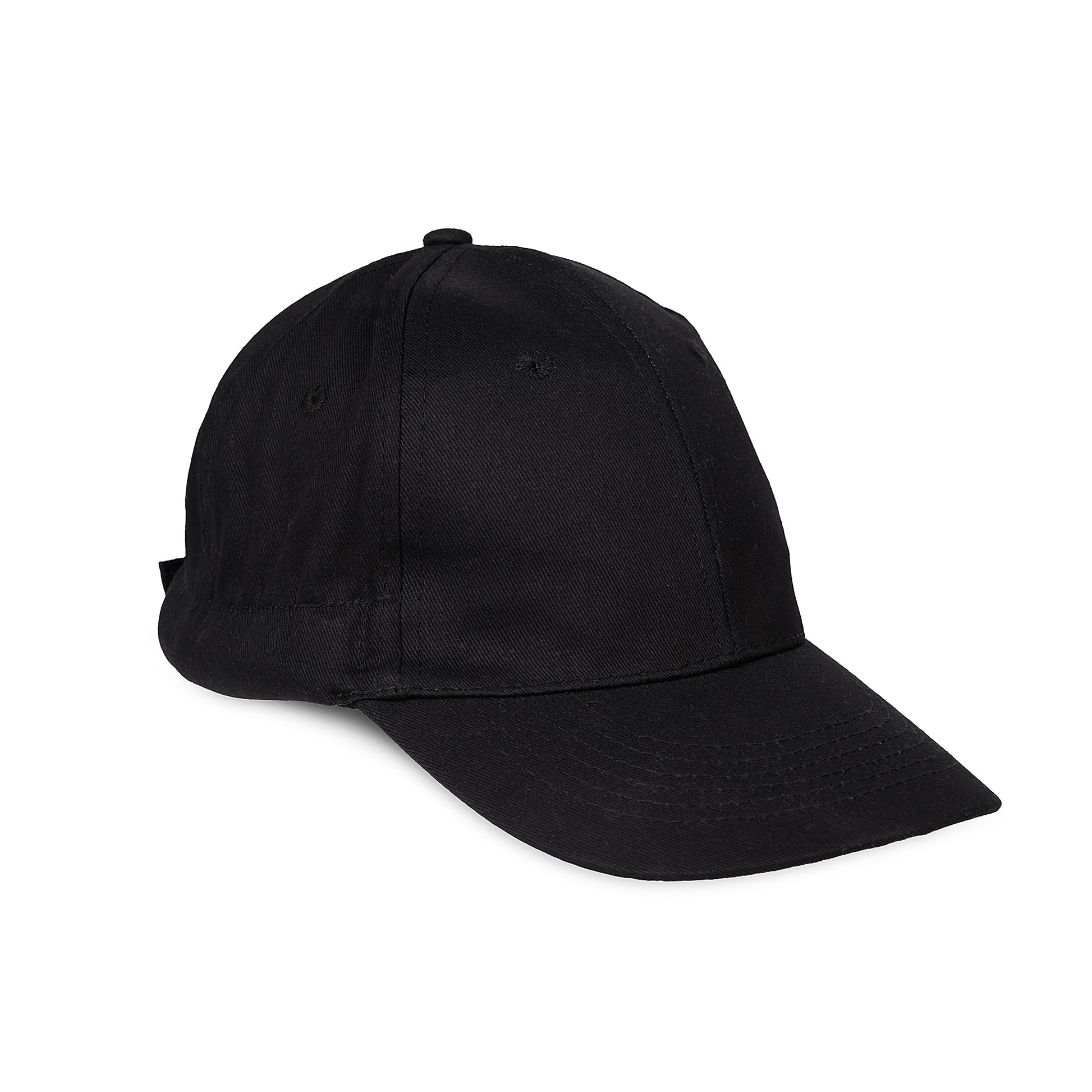 Black weighted sensory calm cap for anxiety relief