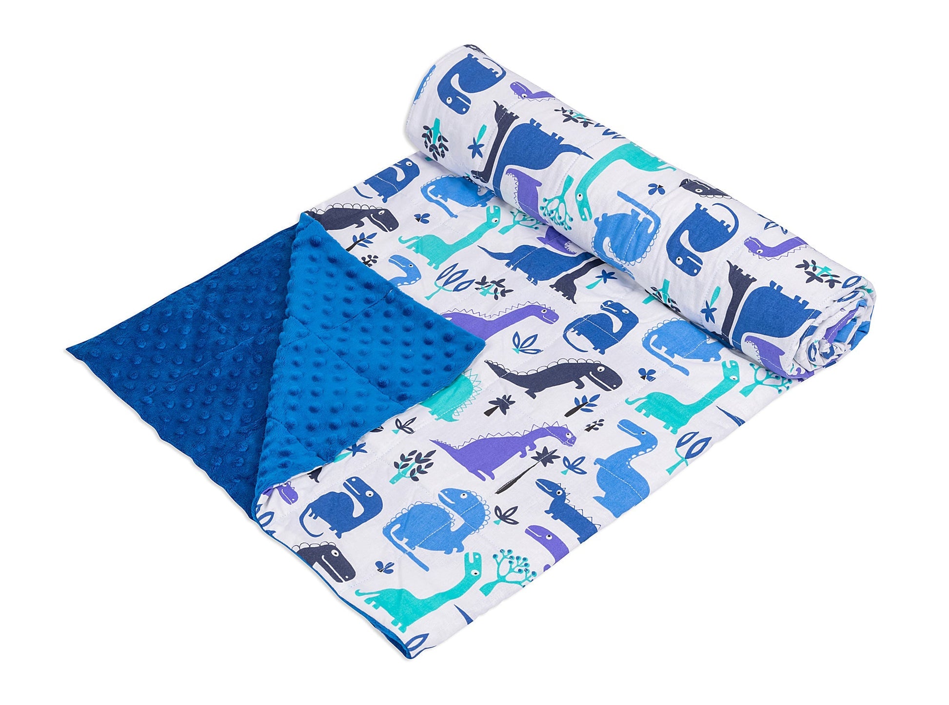 DINOSAURS MINKY WEIGHTED BLANKET | SENSORY OWL