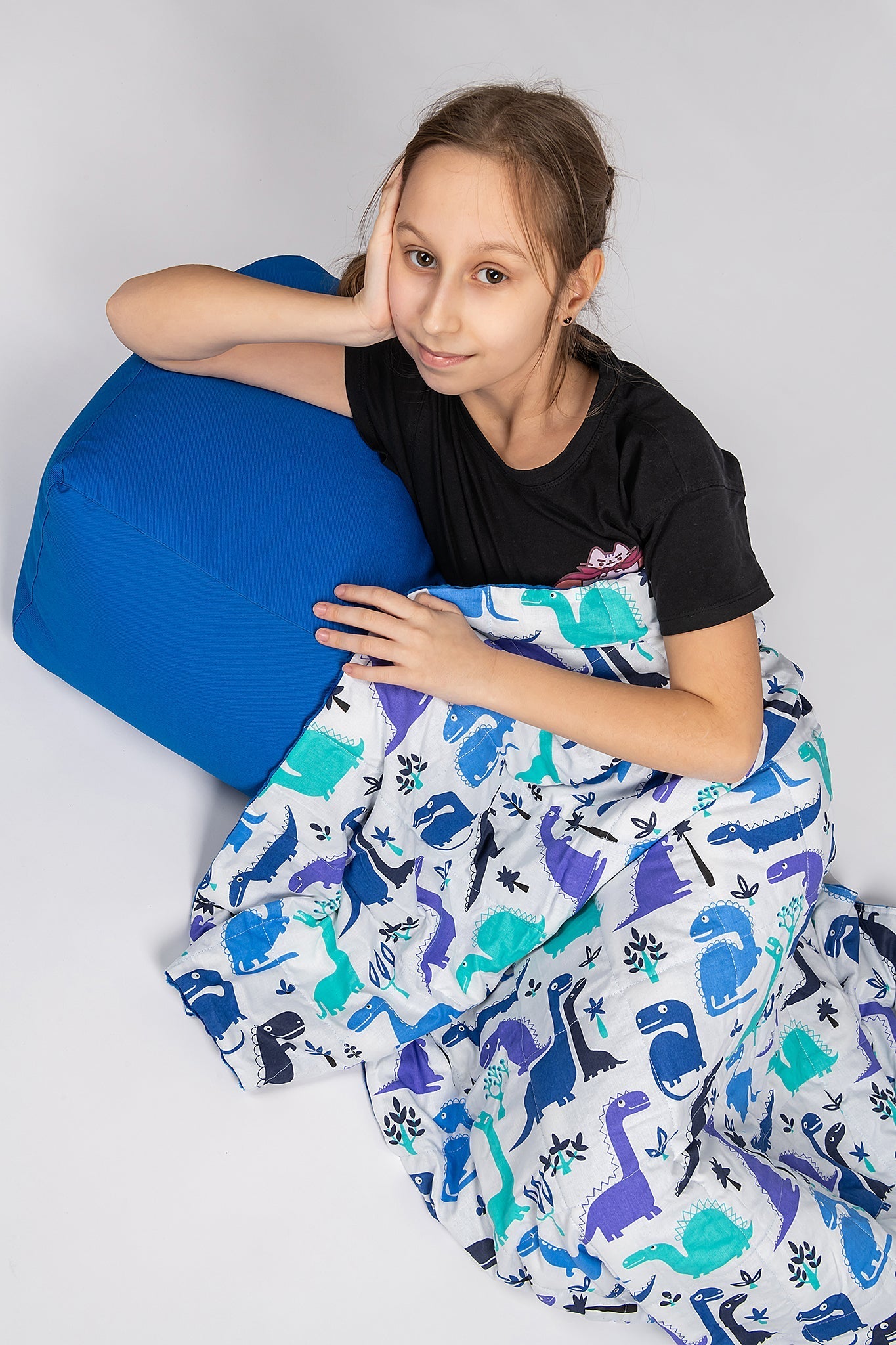 DINOSAURS MINKY WEIGHTED BLANKET | SENSORY OWL