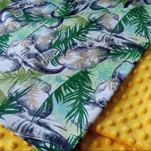 Carica l&#39;immagine nel visualizzatore di Gallery, JUNGLE MINKY WEIGHTED BLANKET | SENSORY OWL